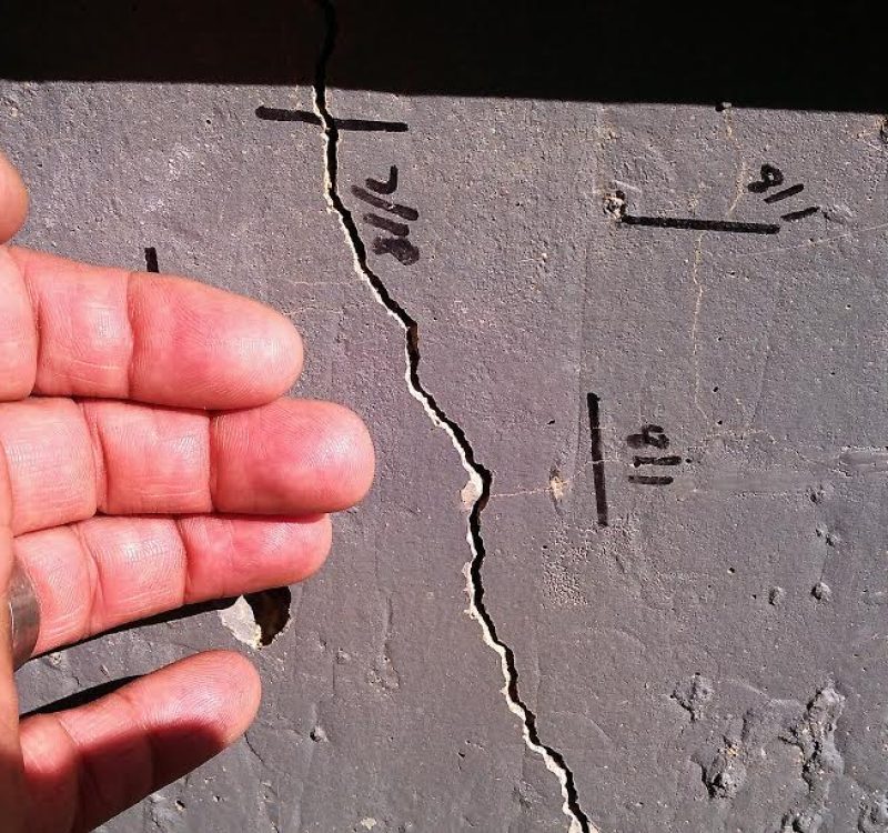 Foudation concrete cracking Foundation concrete cracking